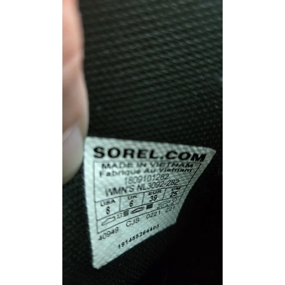 Sorel Chelsea Boots Womens 8 Brown Leather Waterproof Ankle Pull On